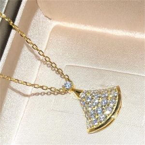 ожерелья BGARI DIVAS DREAM ожерелья с бриллиантами 18-каратное позолоченное колье высочайшего качества, дизайнерские роскошные официальные репродукции 5A UHGN GC