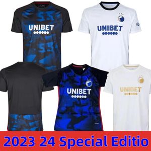 23 24 Köpenhamn Claesson Falk Soccer Jerseys 2023 Diogo Lerager Singh Johannesson Cornelius Away Special Edition White Short Sleeve Football Shirts