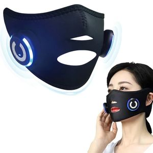 Ansiktsmassager japansk ansiktsformning verktyg ems skönhet instrument v ansiktslyftning åtdragning ansikts bantningsenhet ansikte mask hud dra åt lyft spa 231013