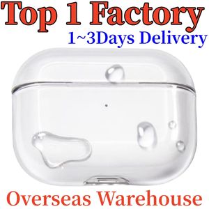 Top 1 AAAA ++++ für Airpods Pro 2 Air Pods 3 Max -Ohrhörer Airpod Bluetooth -Kopfhörerzubehör Solid Silicon Cute Protective Cover Apple TWS Bester Stoßdämpfer Hülle