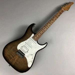 Factory Customized Charcoal Burst Electric Guitar with A Top Quality