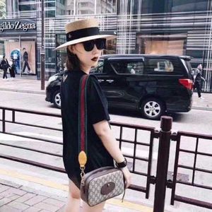 2023 New Family Chest Oblique Cross Waist Men's and Camera Teeth Letter Printing Tiger Head One Shoulder Women's Bag