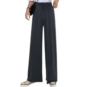 Женские брюки с эластичной резинкой на талии, прямые широкие женские брюки со шнуровкой, свободная спортивная женская одежда