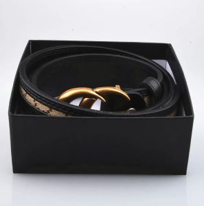 Herrenmode-Gürtel, Luxus-Herren-Designer, Damen-Jeansgürtel, Schlangen-Big-Gold-G-Schnalle, Cintura, Größe 105–125 cm und Box