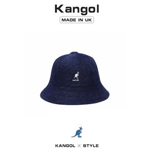 Top kapakları kanguru kangol balıkçı şapka güneş şapka güneş kremi nakış havlu malzemesi 3 Boyutlar 13 renk Japon Ins Süper Ateş Şapkası AA220312 273