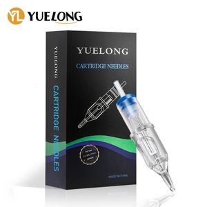 Tattoo Needles YUELONG 20pcs Tattoo Cartridge Needles 3 5 7 9 11RS Safety Membrane Tattoo Needle for Cartridge Machines Pen 231013