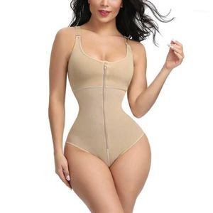 Kvinnors shapers kvinnor bantar bodysuits formade korsett toppar mage kontroll body shaper spaghetti rand camisole jumpsuit sk218v