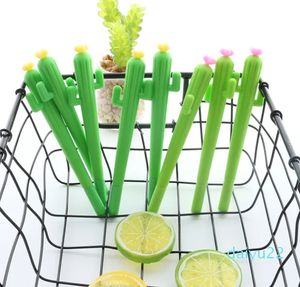 New Cute Creative kawaii Cactus Gel Pen Piante grasse Cancelleria Regalo per bambini Penna di cancelleria per la scuola
