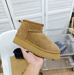 buty designerskie buty w Australia Krótkie buty zimowe Triple czarny kasztan fioletowy różowy granatowy klasyczny damski damski damski dziewczęta francuski styl towarzyski