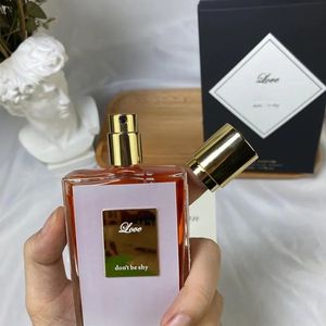 Top Luxury Brand Kilian profumo da 50 ml rosa oud direttamente a paradiso da uomini spruzza profumo profumo profumo profumo veloce barca veloce