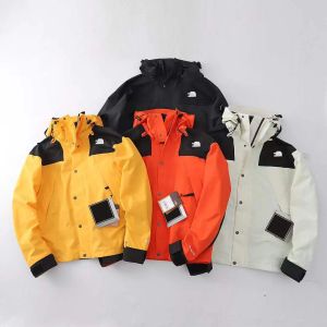 North Men's Designer Women's Fashion Jacket Spring and Autumn Outdoor Sports Windproof and Waterproof Hooded Jacket