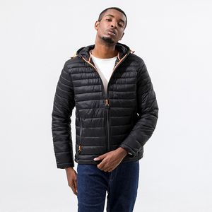 Spot new men's large size jacket autumn and winter hooded thickening warm casual down padded jacket 22917#