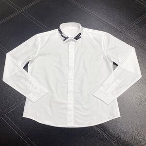 Mens Designer Shirts Brand Clothing Men Long Sleeve Dress Shirt Hip Hop Style High Quality Cotton Tops 16362292y
