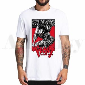 Herren T-Shirts Berserk Guts Manga Swordsman Gatsu Sacrifice Zodd T Shirts Kurzarm Shirt Tops Tees T-shirt T-shirt Männer Fa297Z