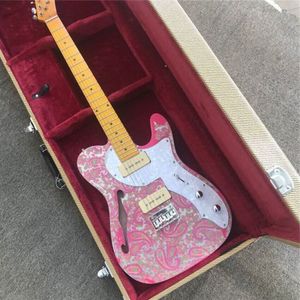 Pink heavy Relic vintage style hand made electric guitar 6-string