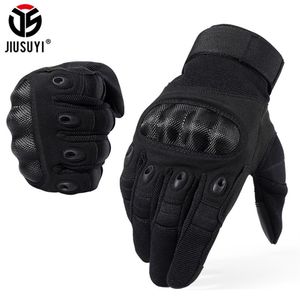 Nya helt taktiska handskar Militär armé Paintball Airsoft Shooting Police Hard Knuckle Combat Full Finger Driving Gloves Men CJ191271K