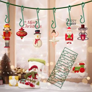 Nowe świąteczne małe haczyki, plastikowe haczyki, haki z nutami w kształcie litery S, świąteczne codzienne potrzeby wiszące narzędzia