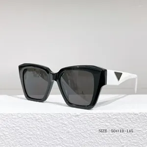 Sonnenbrille Mode Vintage Acetat Rahmen Quadrat Frauen 09ZV Klassische Designer Trend Reise Sonnenbrille Für Weibliche UV