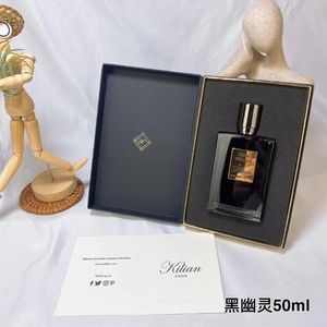 Top marca de luxo kilian perfume 50ml rosa oud direto para o paraíso feminino masculino spray perfume fragrância durável barco rápido