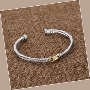 Designer Fashion Jewelry Twisted X Bracelet Gold Charm Silver Bracelets Braided Cross Bangle Diamond designer-fashion-jewelry-twisted-x-bracelet braided bangle