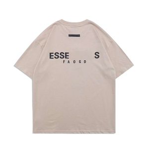 Essentialclothing 디자이너 티셔츠 원래 품질 남성 T 셔츠 T 셔츠 여자 티셔츠 반바지 남자 캐주얼 인쇄 하이 스트리트 짧은 필수품 고급