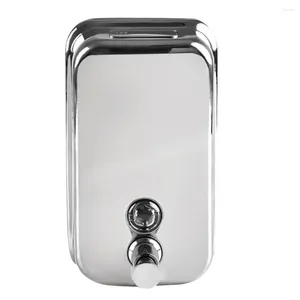 Liquid Soap Dispenser Bottle Touch El Home Foam Wall-mounted Shampoo Container House Stainless Steel Hand Dad Electric