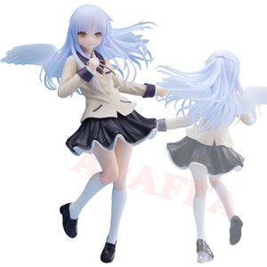 Finger Toys 18cm Coreful Angel Kanade Tachibana Anime Girl Figure Angel Tenshi Action Figure Adult Collectible Model Doll Toys