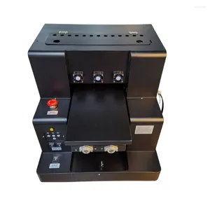 Automatischer A4-UV-Flachbettdrucker für XP600-Druckkopf mit Flaschenhalter-Telefonhülle DTF-Druckmaschine