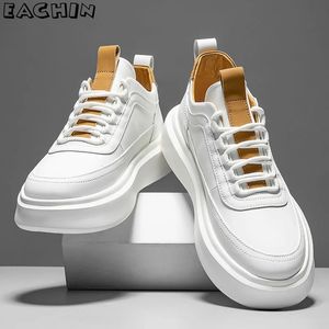 Dress Shoes EACHIN White Walking Sneakers for Men Lightweight Sport Running Shoes Man Outdoor Jogging Casual Shoes Basket Footwear 231013