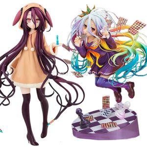 Vingerspeelgoed 19 cm No Game No Life: zero Anime Figuur Shiro Stephanie Dola Action Figure Pop Up Parade Schwi Jibril Fairy Shampoo Beeldje Speelgoed