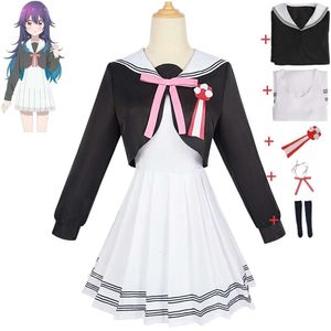 Cosplay Anime Cartoon Hoshikuzu Telepath Konohoshi Umika Cosplay Kostüm Nette Schule Sailor Uniform Halloween Karneval Party Anzug