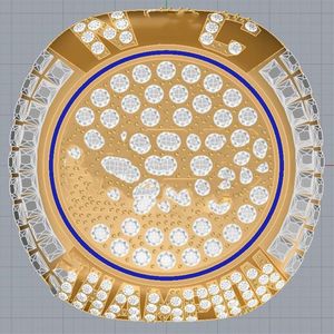 100 % Nachbildung des Ballspiel-Meisterschaftsrings, individuelle Schmuckringe210O