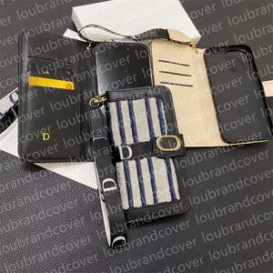 iPhone 15 Pro Max 14 Plus 13 12 11 Designer iPhone Case Samsung Galaxy S23 Ultra S22 Plus Card Holder Flip Wallet携帯電話ケースカバーカバー