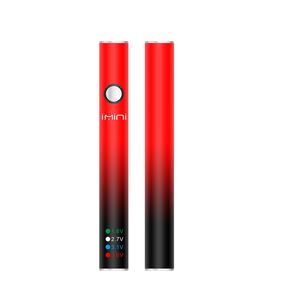 510 Vape Battery 350MAH予熱調整可能電圧USB充電式スリムカートリッジバッテリー