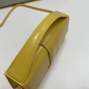 Evening Bags Yellow Leather Crossbody Shoulder HandBag Ladies Small Flap Tote Laides Design Purse Sale