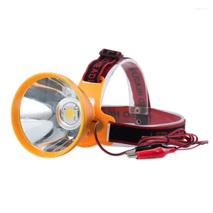 Stirnlampen High Power 30W LED Scheinwerfer Helle 300000lm 12V Wasserdichte Stirnlampe Outdoor Camping Laterne