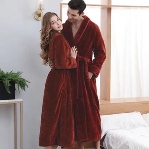 Kadınların Pijama Sonbahar ve Kış Kalınlaştırılmış Pazen Nightgown Çift Gevşek Artı Boyut Boyut Batalı Pijamalar