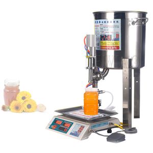 Large Flow Weighing Type Fully Automatic Quantitative Liquid Laundry Liquid Edible Oil Filling Machine