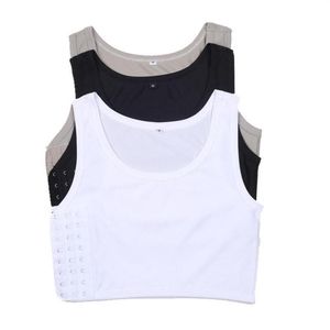 Kvinnors shapers bröst bröstbindemedel plus storlek tomboy trans short shaper korsett les lesbian undertröja kvinnor cosplay väst tank240h