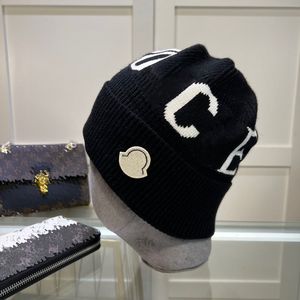 Designer-Beanie-Wintermütze MONCLR Herrenmütze, italienische, trendige warme Mütze, 15 Farben, klassische Herrenmode, Casquette-Mütze aus Stretchwolle für Herren