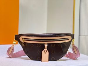 Унисекс, модный повседневный дизайн, роскошная сумка с высокой талией BUMBAG, сумка через плечо, поясная сумка с несколькими карманами, высокое качество, M46784, сумка-кошелек