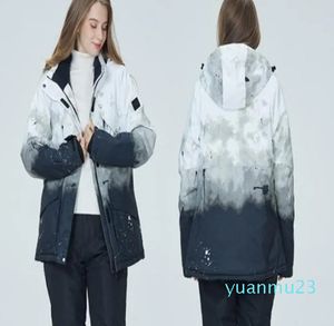 Skianzug Skianzug wasserdicht winddicht Snowboardjacke Hosen Set Winter Schneebekleidung