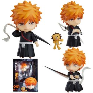 Finger Toys #991 Ichigo Kurosaki Bleach Anime Figure #1199 Bleach Toshiro Hitsugaya Action Figure Collection Modello Doll Toys Regali