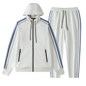 Senaste design Sports Casual Suit Sweatpants and Hoodie Set 2 -Piece Training Jogging Tracksuit Set DHL Quantity OEM 8203#