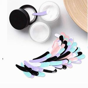 Mini Kunststoff Kleine Gesichtscreme Löffel Gesichtsmaske Stick Kosmetik Spatel Scoop Schönheit Make-Up Sticks Löffel Werkzeuge Vpdjn