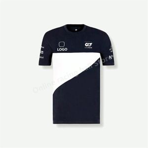 Men's T-Shirts 2021 Formula One Official Website -selling T-shirt F1 Scuderia Toro Rosso Racing Suit Quick-drying Breathable 298O