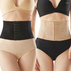 Cintos femininos sem costura barriga controle shapewear fitness espartilho padrão de renda pós-parto barriga contração hip levantamento estiramento