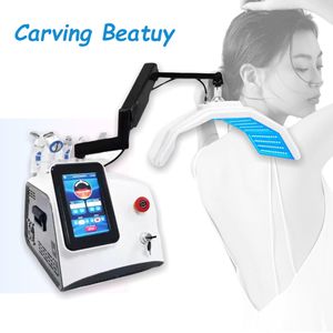 Il più nuovo 6 in 1 PDT LED Light Therapy Machine Ringiovanimento della pelle del viso Rafforzamento Rimuovi l'acne Rughe Dispositivo fotodinamico per la bellezza del viso a LED