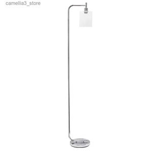 플로어 램프 단순한 디자인 성인 현대 철분 등불 바닥 램프 유리 그늘 스탠딩 램프 거실 Q231016