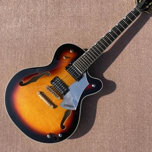 7-strunowa Hollow Body Jazz Electric Gitar